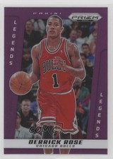 2024-25 Panini Prizm Deca Legends Purple Prizm /99 Derrick Rose #231