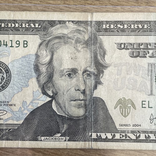 April 19 1994 Fancy Serial Number Date Twenty Dollar Bill Note Birthday Gift - Picture 3 of 7