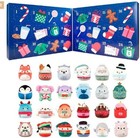 2025 Fuzzy Christmas Advent Calendar Blind Box - 24 Days of Holiday Surprises