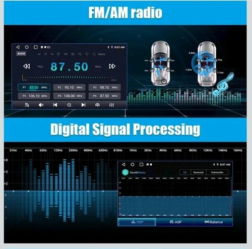 5GWiFi Android 13 Car Radio for Dodge RAM 1500 2500 3500 2009 2010 2011 2012 - Picture 5 of 7