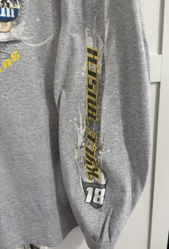 Chase M&M Racing Cap & Shirt Brown #18 Kyle Busch 2009 Official NASCAR - Picture 3 of 10