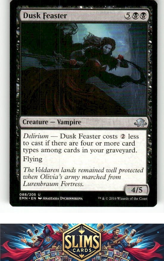 Magic the Gathering MTG Eldritch Moon Dusk Feaster #88 Buy 2 Get 1