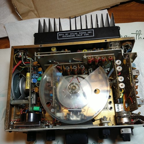 TRANSCEIVER ATLAS 210X WITH COPY OF MANUAL.. VINTAGE - Zdjęcie 16 z 24