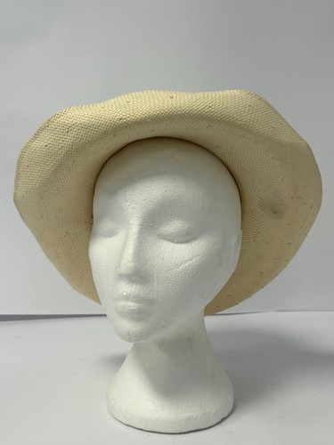 Banana Republic Italy S/M Paper Straw Hat Tassel Bow Sun Beach Hat | MTop G222 - Picture 4 of 15