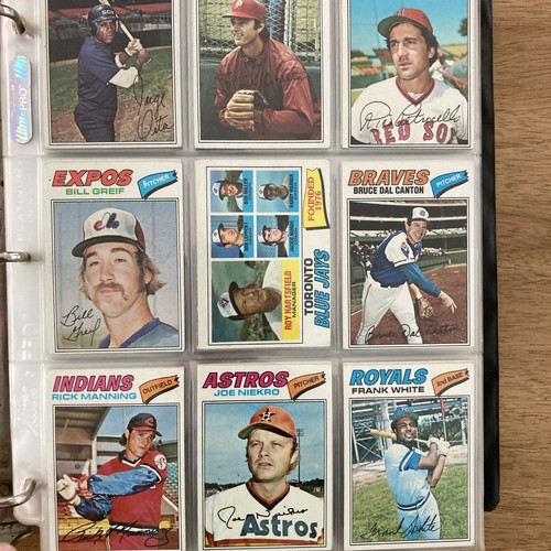 1977 topps baseball complete set. 660 Cards EX/NM - Picture 15 of 24