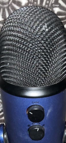 BLUE YETI USB MICROPHONE WITH FOAM MIC COVER MIDNIGHT BLUE - Picture 5 of 5