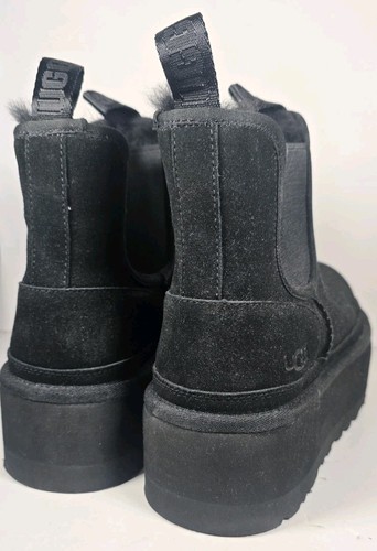 Botas Chelsea Ugg Neumel Plataforma Reino Unido Talla 8 | EU 41 | Negras - Imagen 5 de 9