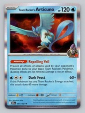 Holo Team Rocket's Articuno #051/182 Rare SV10: Destined Rivals Pokemon