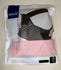 NeoTech Black Size M Pregnancy Belly Band Maternity Belt Back Waist Support
