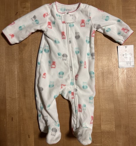 Carters Baby Mädchen 3er Set einteilig Pyjama Jammies neu mit Etikett Neu mit Etikett & 3 Monate - Bild 2 von 14