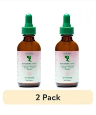 2 Bottles Camille Rose Rosemary Oil Strengthening Hair and Scalp Drops 1.9 Oz 