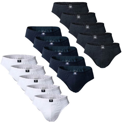 CECEBA Herren Slips, 5er Pack - Sport Slip, Basic, Baumwolle, M-3XL, einfarbi... - Bild 1 von 9