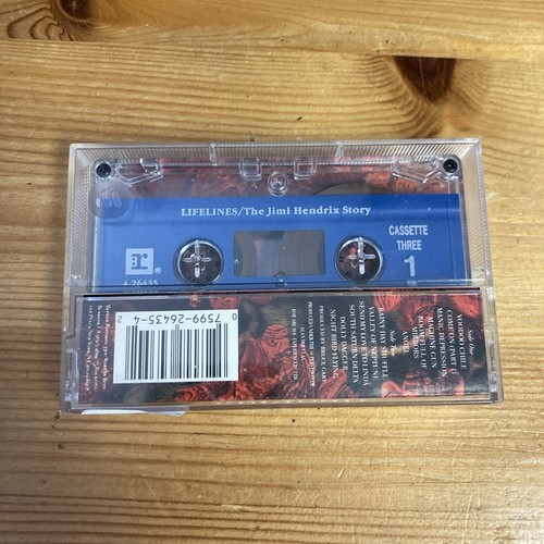 Lifelines The Jimi Hendrix Story Reprise 1990 Cassette Box Set - Tape 3 III only - Picture 2 of 11