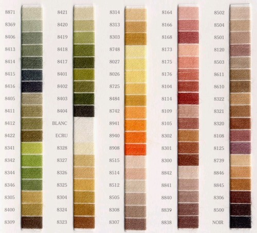DMC Wool Embroidery Floss Broder Medicis 8136 27.3yd Lot Of 70 - Picture 10 of 10