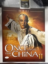 Jet Li Signed Autograph 11x14 Photo Once Upon a Time in China JSA COA JACKIE CHA