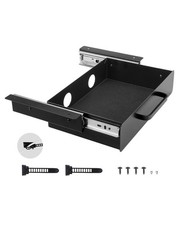 NEW⚡13" Wide Under Desk Drawer Slide Out,Under Desk Mounted Pull-out Drawer Atta