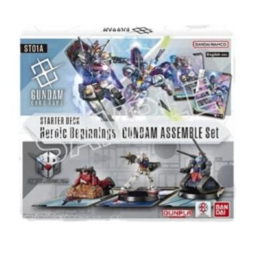 GUNDAM CARD GAME - ASSEMBLE STARTER DECK ST01A - HEROIC BEGINNINGS - ENG - Bild 1 von 1