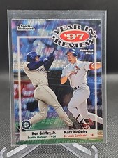 1998 Fleer Sports Illustrated - '97 Year in Review Ken Griffey Jr, Mark McGwire