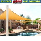Oversized Triangle Sun Shade Sail 20ft HDPE Canopy Patio Garden Pool Deck New