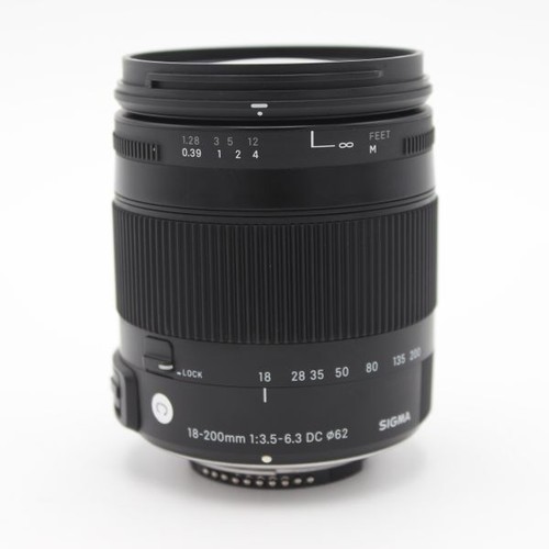 Sigma 18-200Mm F3.5-6.3 Dc Macro Os Hsm Contemporary C014 Nikon F-Dx Mount - Picture 2 of 6