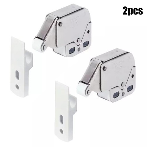 Automatic Spring Mini Latch Catch - Silver For Motorhome/Camper/Caravan - Picture 23 of 24
