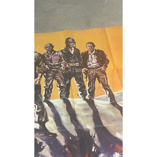 VTG Poster L'OMBRE D'UN GEANT / CAST A GIANT SHADOW KIRK DOUGLAS BRYNNER SINATRA - Picture 10 of 16