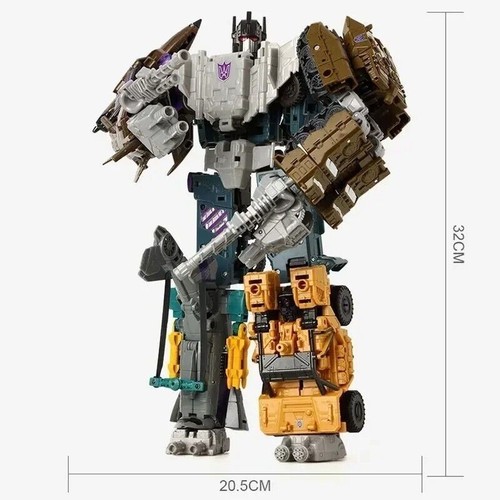 HZX 5In1 Transform IDW Bruticus Robot 12.6" Action Figure Model Toys Doll No Box - Picture 9 of 10