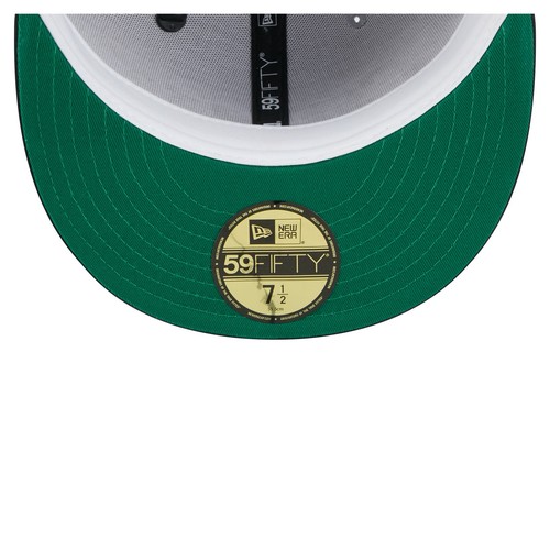 Men's New Era Gray/Black Chicago White Sox Satin 59FIFTY Fitted Hat - Bild 5 von 6