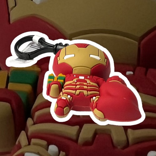 Clip de bolsa de coleccionista de vacaciones Marvel Avengers Iron Man - Imagen 2 de 3