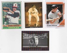 1976 TOPPS #95 BROOKS ROBINSON + 3 MORE           BALTIMORE ORIOLES    HOF