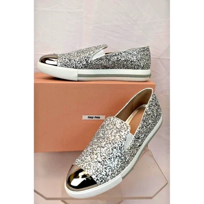 Miu Miu Silver Athletic Shoes for Women for sale | eBay