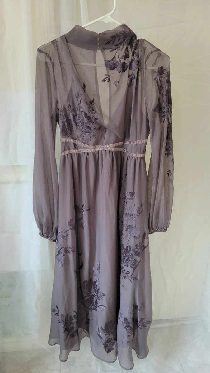 cotton maxi dress with sleeves Black Warm Cotton Corduroy Fit and Flare Maxi Dress 62" / Custom Height (Free)
