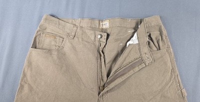 Schmidt C. E. Pants Mens 38x34 Brown Pants Workwear Relaxed Straight Leg Fit