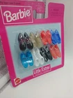 Vintage 1998 Barbie Little Extras Dressy Shoes 8 Pairs Mattel NRFP 67036-84