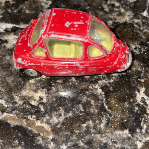Corgi Vintage Heinkel Economy Bubble Car rot #233 60er Jahre Modell siehe Fotos - Bild 4 von 6