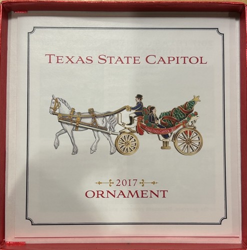 2017 Texas State Capitol Weihnachtsschmuck mit Booklet & Box - Bild 8 von 8