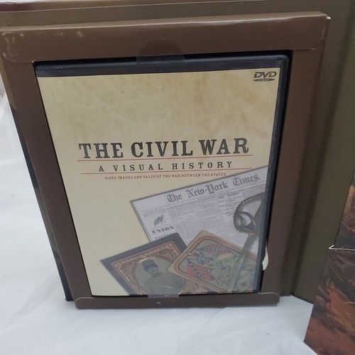 The Civil War A Visual History Rare Images & Tales of the War Book DVD Set 2012 - Picture 4 of 5