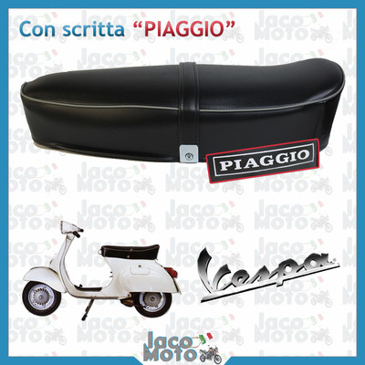 Sella VESPA 50 SPECIAL R L N 125 ET3 IN PELLE Marrone con serratura Sella VESPA 50 SPECIAL R L N 125 ET3 IN PELLE Marrone con serratura