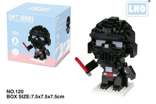 LNO Mini Figur Star Wars Darth Vader Krieger DIY Klemmbausteine 305 PCS OVP - Bild 6 von 6