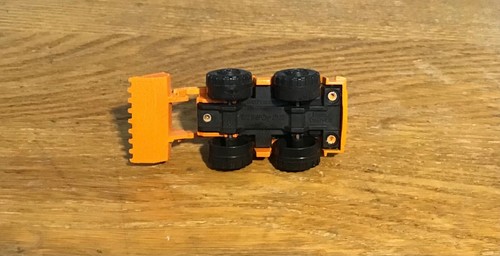 Majorette Druckguss orange Autoschlepper Frontbagger Schlepper Lader Nr 263 - Bild 6 von 6