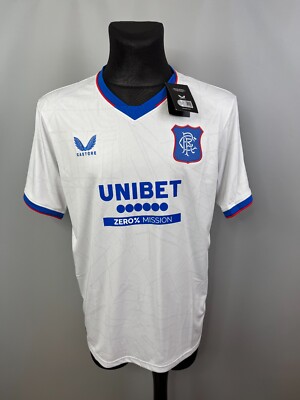 CASTORE カストレ　レンジャーズ　23/24 アウェイユニフォーム　新品 RANGERS 2024 2025 AWAY SHIRT FOOTBALL SOCCER JERSEY CASTORE