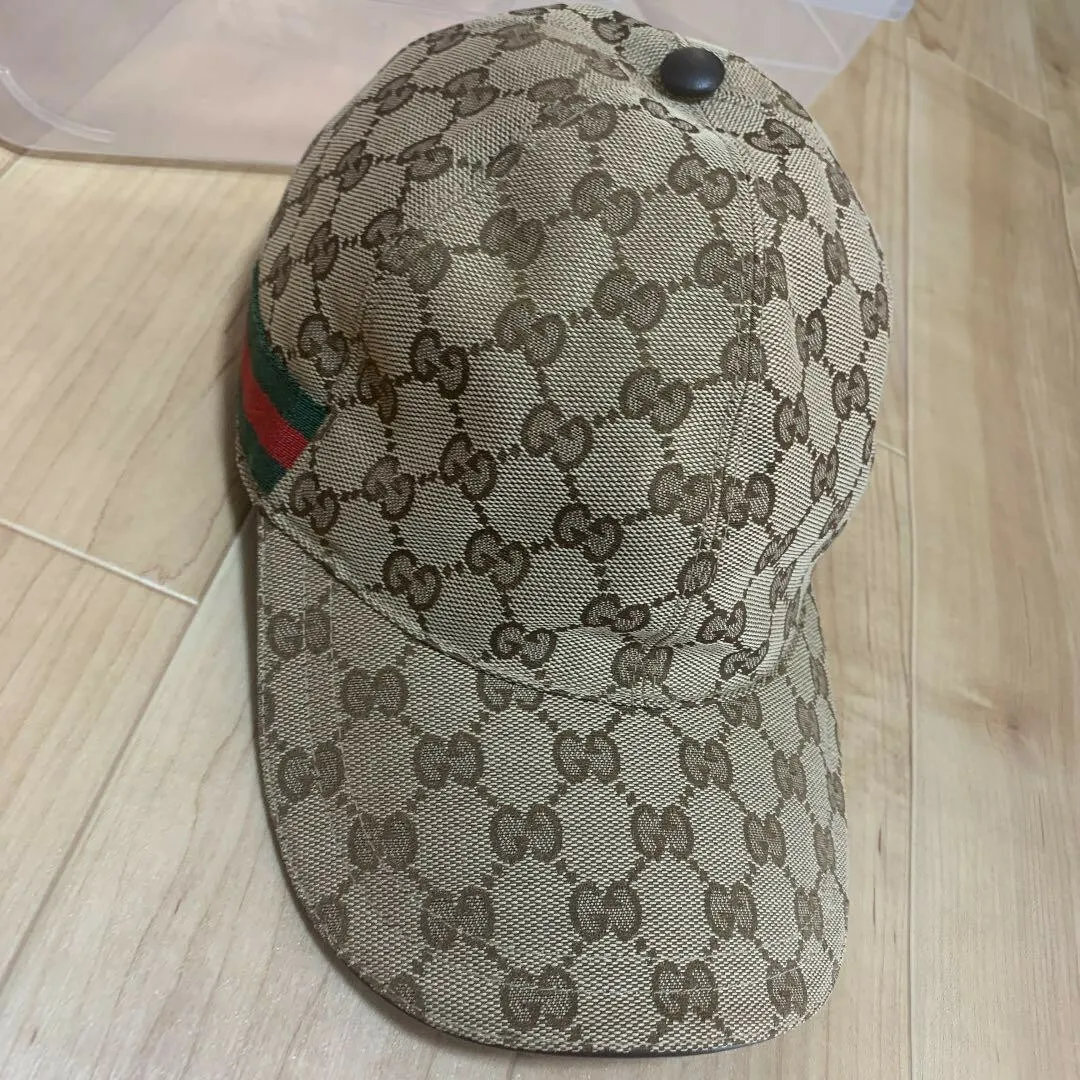Gucci Gg Canvas Baseball Cap Hat Size L Authentic From JAPAN | eBay