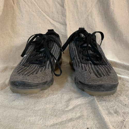 Nike Mens 8 Sneakers Black Vapor Max Running Sports Swoosh Logo - Picture 2 of 10