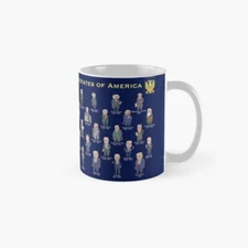 Presidents of the United States (2025 design) Classic Mug , Gift For Family