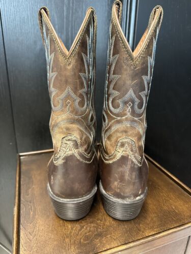 Stivali western Ariat Sport Outfitter invecchiati - Uomo taglia 12EE - usati in ottime condizioni - Foto 5 di 16