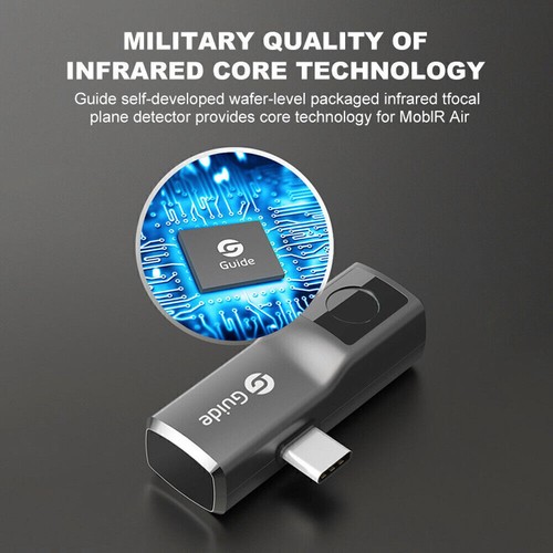 Guide Mobir Air Thermal Imaging Camera Android Gray Imager Pipeline Repair 25Hz - Picture 7 of 15