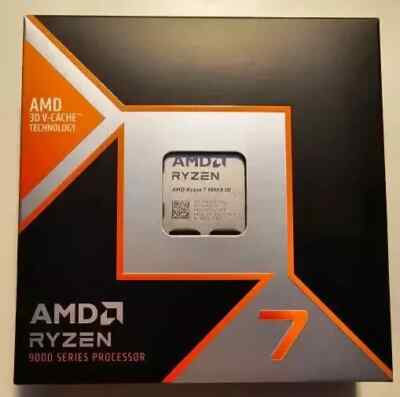 CPU AMD Ryzen 7 9800X3D AMD Ryzen 7 9800X3D, 4.7 GHz, 96 MB, OEM (100-000001084