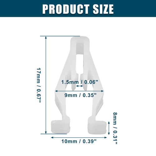 Pack (20) Retainer Fitting Fastener Clip Interior Trim for Honda - Bild 4 von 7