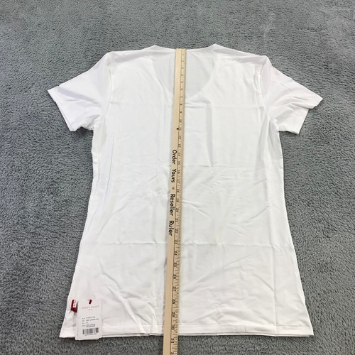 Derek Rose Shirt Mens Extra Large Pima Cotton JACK001 Jersey Resort Whtie xl 234 - Picture 6 of 8