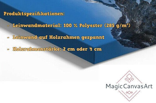 Lienzo Naturaleza Agua Barcos Cuadros Murales - Impresión artística de alta calidad - Imagen 7 de 8